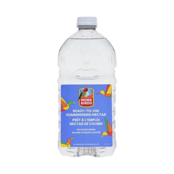 More Birds® Clear Ready-to-Use Hummingbird Nectar 64oz LTL ONLY
