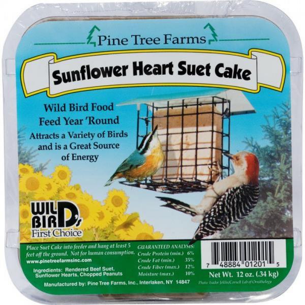 12 oz Sunflower Heart Suet Plus Freight