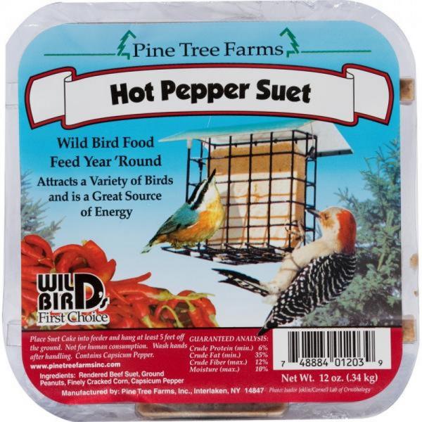 12oz Hot Pepper Suet Plus Freight