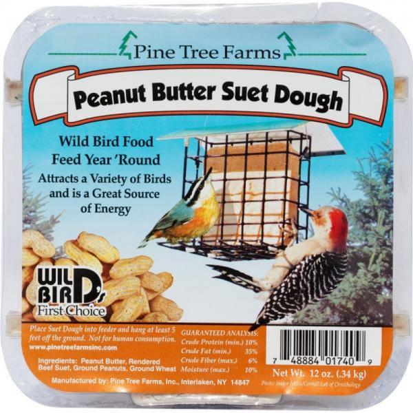 12 oz Peanut Butter Suet Dough Plus Freight