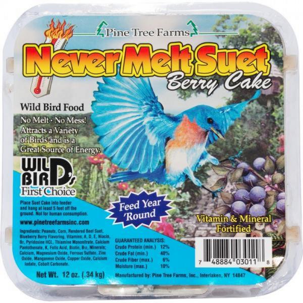 12 oz Never Melt Suet Berry Plus Freight