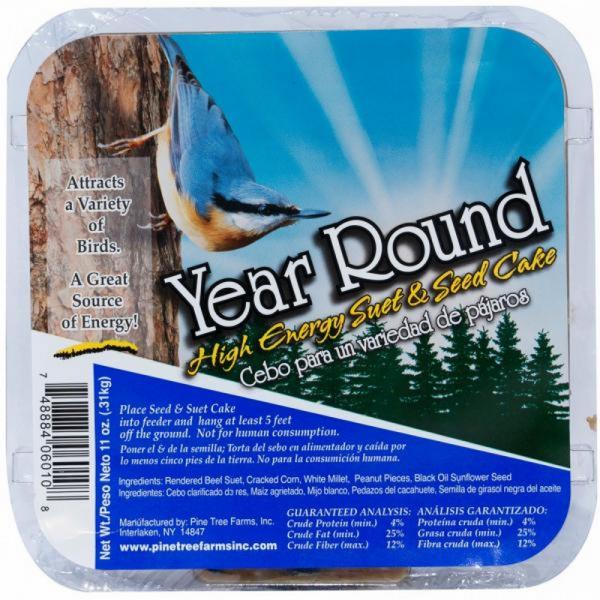 11 oz Year Around Hi Energy Suet Plus Freight