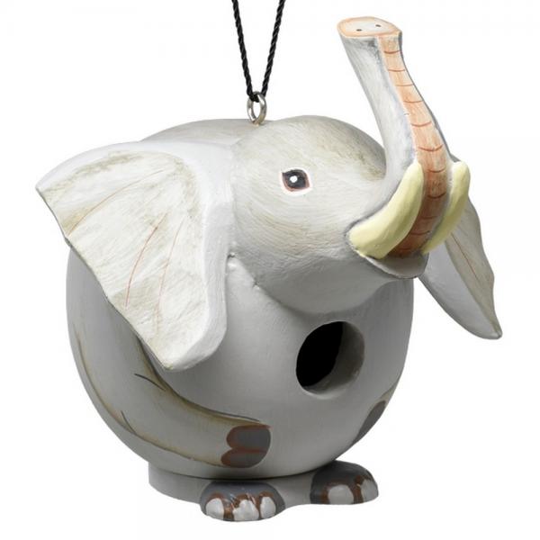 Elephant Gord-O Bird House