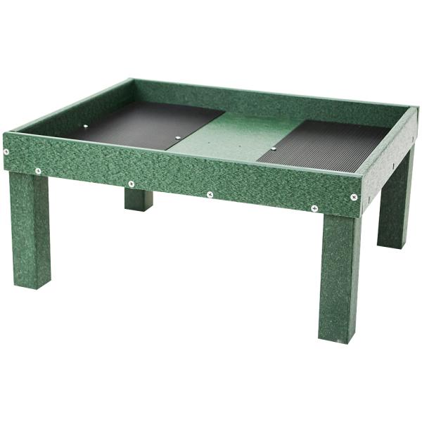 Green Ground Platform Feeder