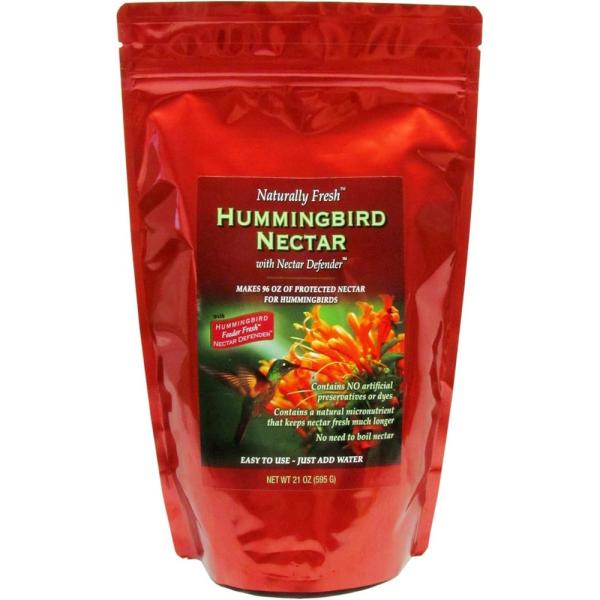 Naturally Fresh Hummingbird Nectar with Feeder Fresh (TM) Nectar Defender (TM) Powder Nectar