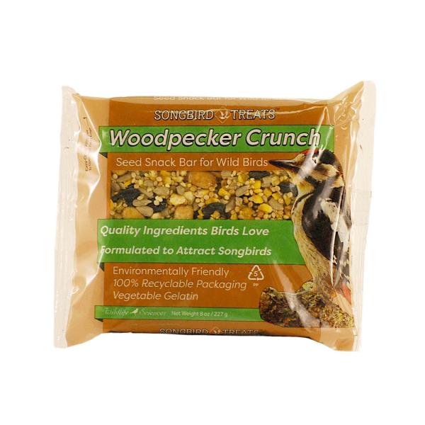 Woodpecker Crunch 8oz Seed Bar Plus Freight