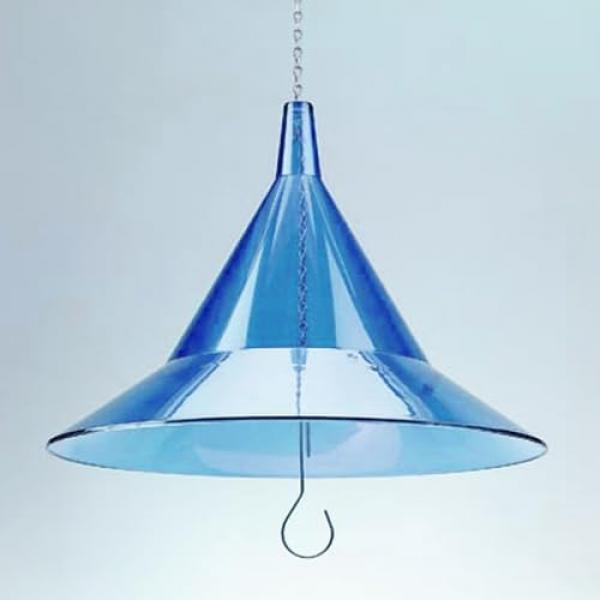 Blue 17 inch Hanging Baffle