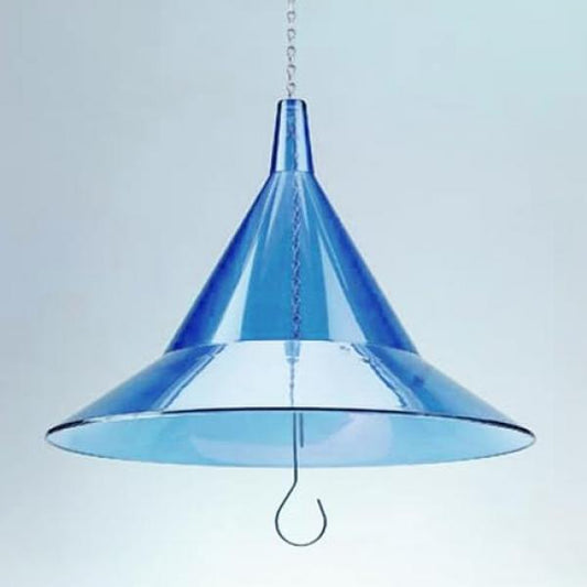 Blue 17 inch Hanging Baffle
