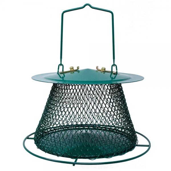 Green Collapsible Mesh Feeder