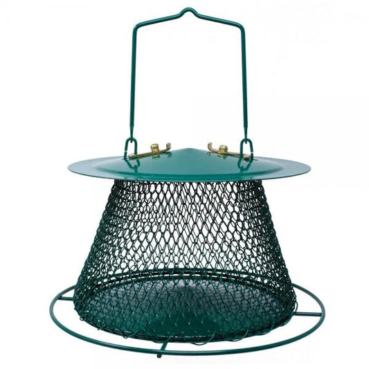 Green Collapsible Mesh Feeder