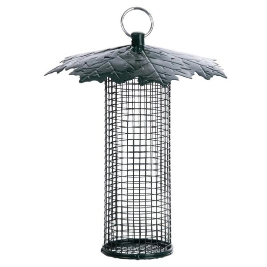 Nut Feeder w/ Leaf Roof