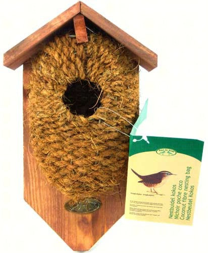 Nest Pocket Coconut Fiber with roof