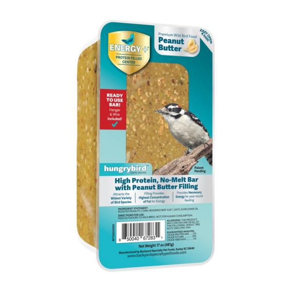 Energy+ Peanut Butter Suet Bar 17oz