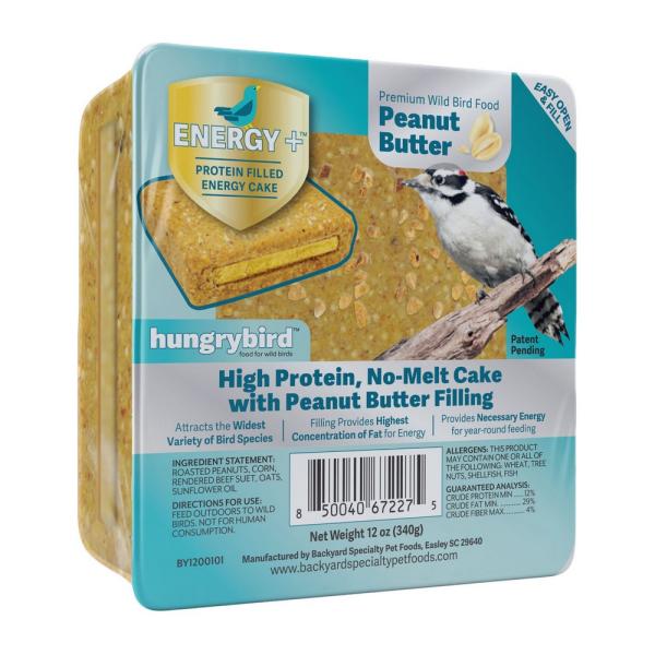 Energy+ Peanut Butter Suet Cake 12oz