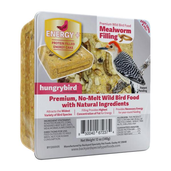 Energy+ Mealworm Suet Cake 12oz