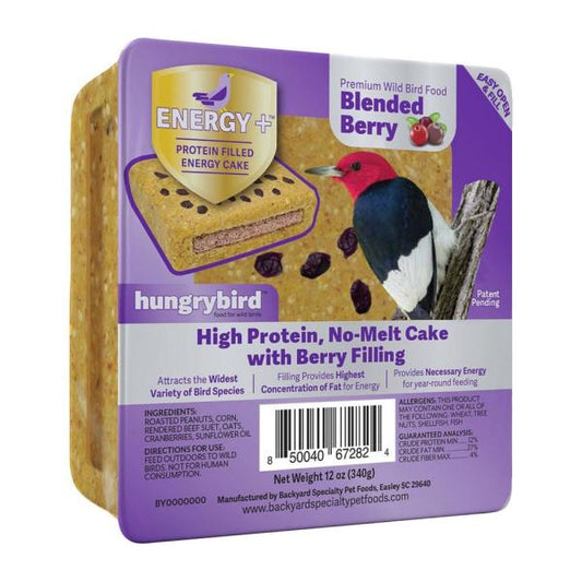Energy+ Berry Suet Cake 12oz plus freight