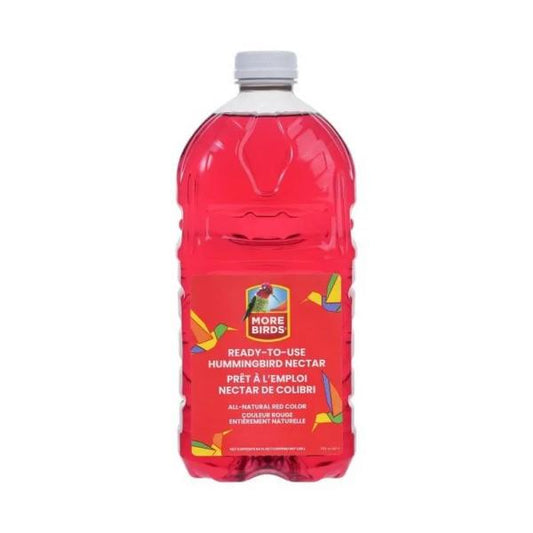 More Birds® Red Ready-to-Use Hummingbird Nectar 64oz LTL ONLY