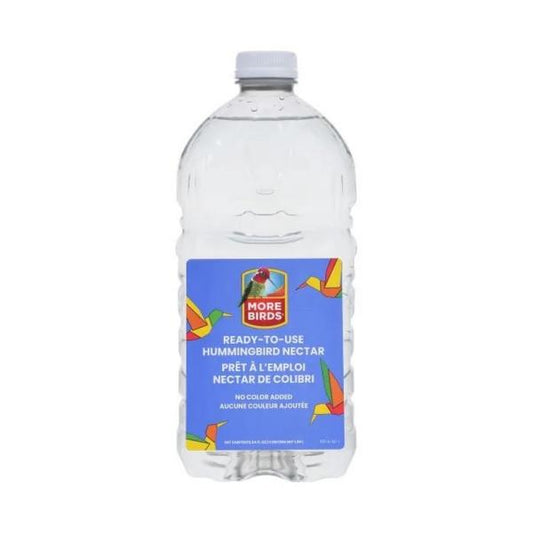 More Birds® Clear Ready-to-Use Hummingbird Nectar 64oz LTL ONLY