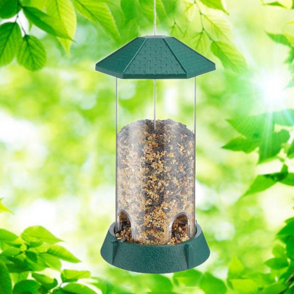 Green Gazebo Birdfeeder