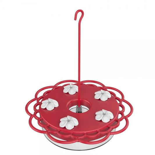 2-in-1 Plastic Dish Hummingbird Feeder 13oz