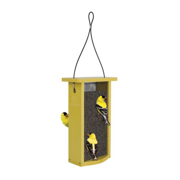 EcoCycle Finch Fare Thistle Mesh Bird Feeder 1.375 qt cap