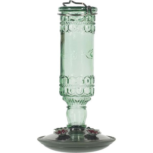10 oz Elegant Antique Hummingbird Feeder
