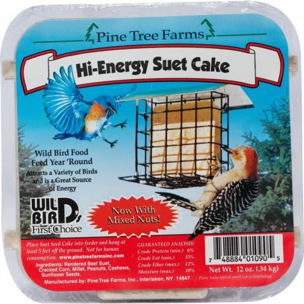 12 oz Hi-Energy Suet Cake Plus Freight