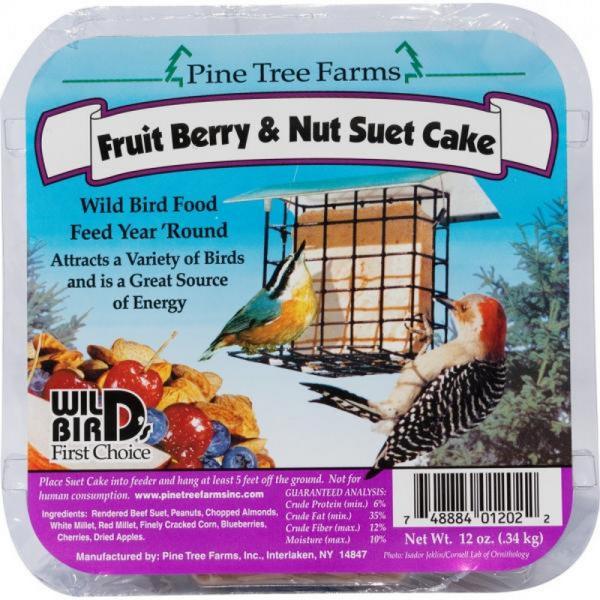 12 oz Fruit, Berry and Nut Suet Plus Freight