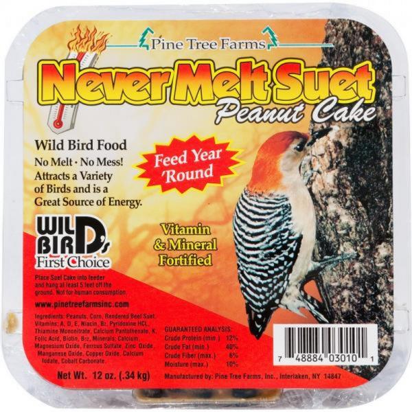 12 oz Never Melt Suet Peanut Plus Freight
