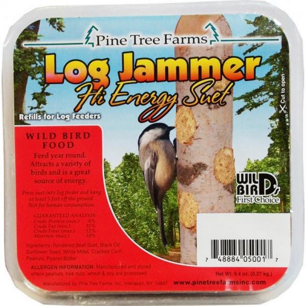 9.4oz Log Jammers Hi Energy Suet 3 Pack Plus Freight