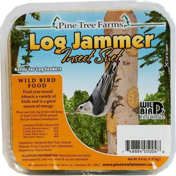 Log Jammer Insect Suet 3 Pack Plus Freight