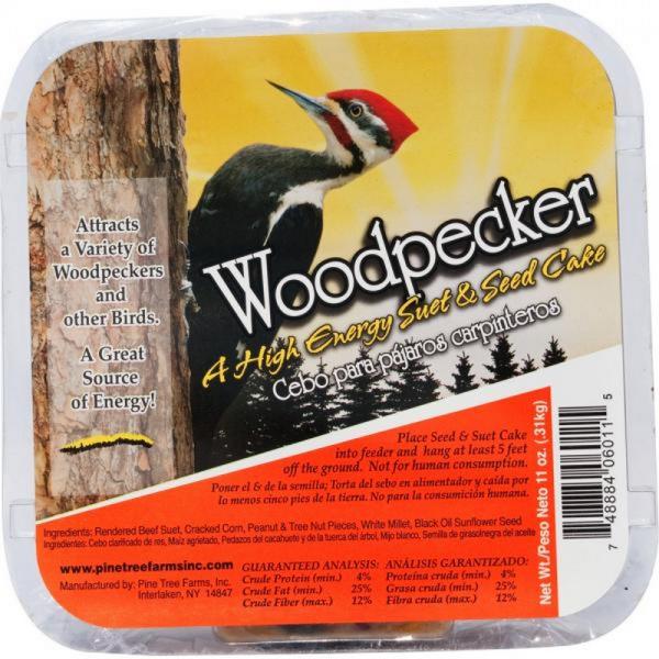 11 oz Woodpecker Hi Energy Suet Plus Freight