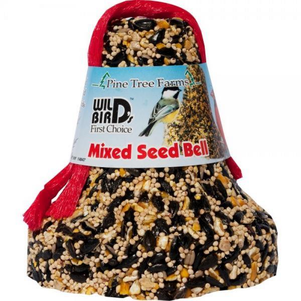 16oz Mixed Seed Bell with Net Plus Freight