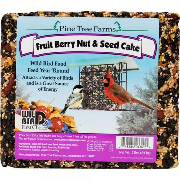2lb Fruit, Berry, Nut Seed Cake Plus Freight