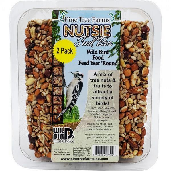 16 oz Nutsie Seed Bars 2 Pack Plus Freight