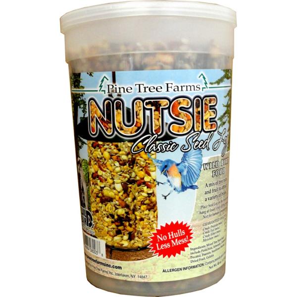 40oz Nutsie Seed Log Plus Freight