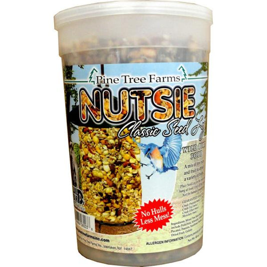 40oz Nutsie Seed Log Plus Freight