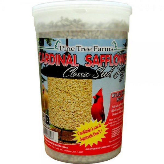 26oz Cardinal Safflower Classic Seed Log Plus Freight