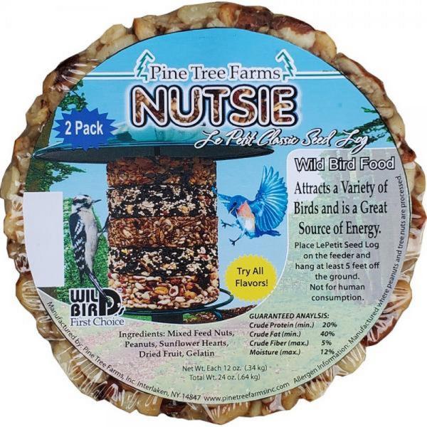 9oz Le Petit Nutsie Classic Seed Log 2 pack Plus Freight