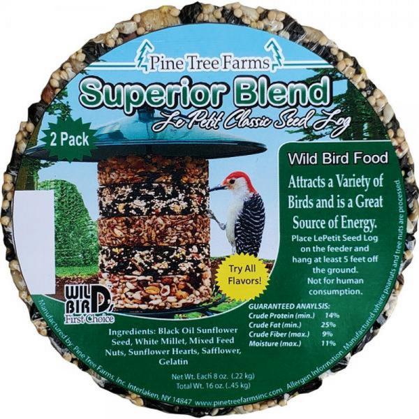 8oz Le Petit Superior Blend Classic Seed Log 2 pack Plus Freight