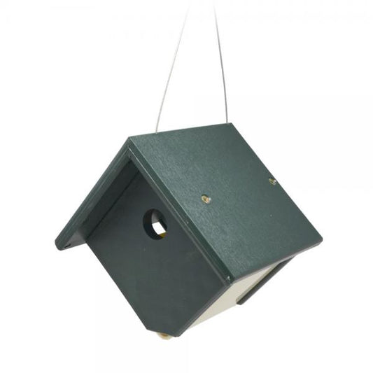 Recycled Plastic Wren House Hunter Ivory