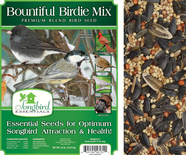 Bountiful Birdie Mix 20lb bag.plus freight
