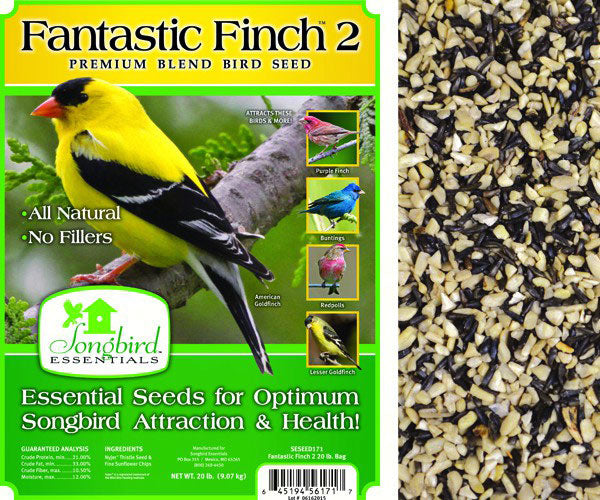 Fantastic Finch 2 5lb bag plus freight