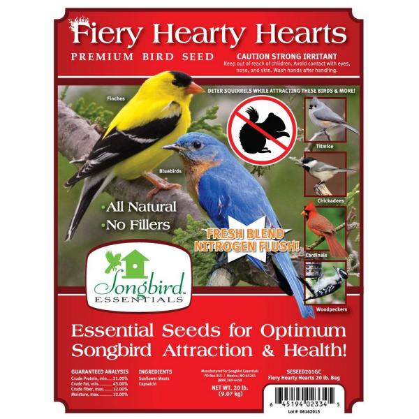 Fiery Hearty Hearts 20lb bag plus freight