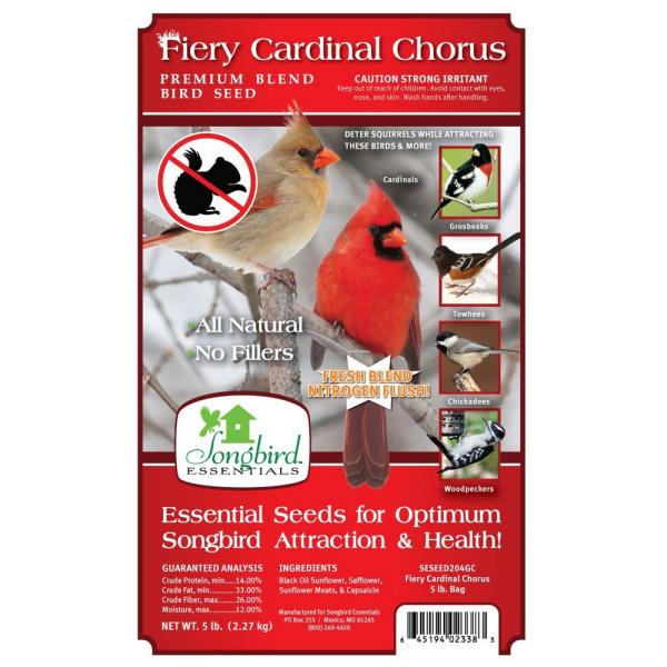 Fiery Cardinal Chorus 5lb bag plus freight