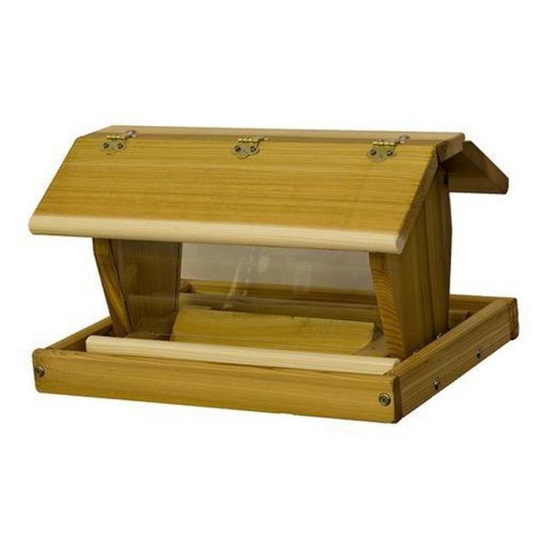 Medium Post Mount Hopper Feeder