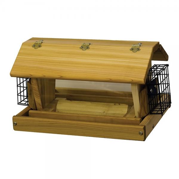 Medium Post Mount Feeder with Suet Baskets