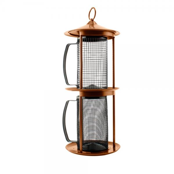 2-Tier Metal Combo Hopper & Feeder