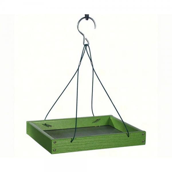 Go Green Platform Feeder Light Green