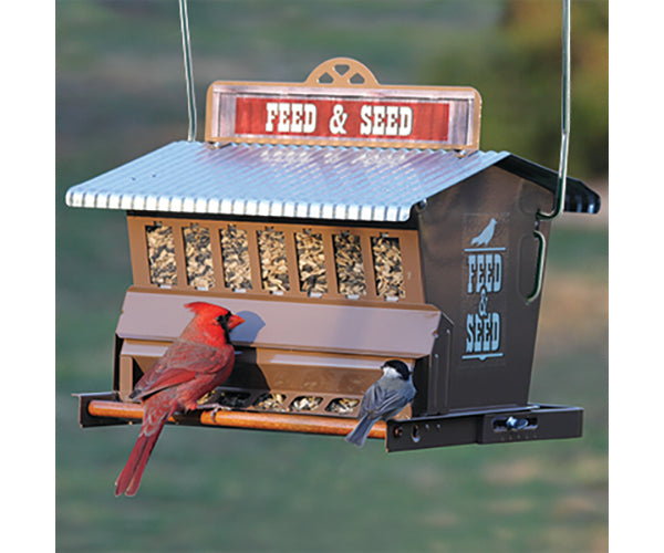 Rustic Farmhouse Absolute Feed & Seed Feeder